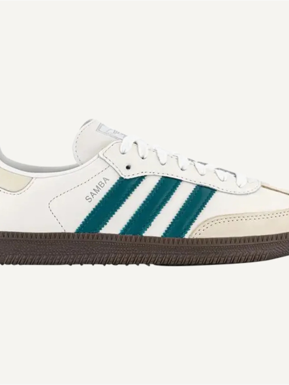 Samba Sneakers White Legacy Teal Limited Seasonal Size 8.5